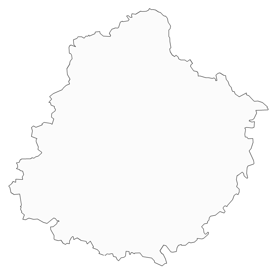 Carte de la Sarthe - zone d'intervention AP Plomberie
